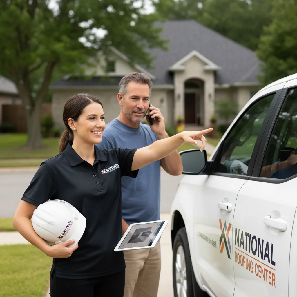 National Roofing Center customer support in Adkins